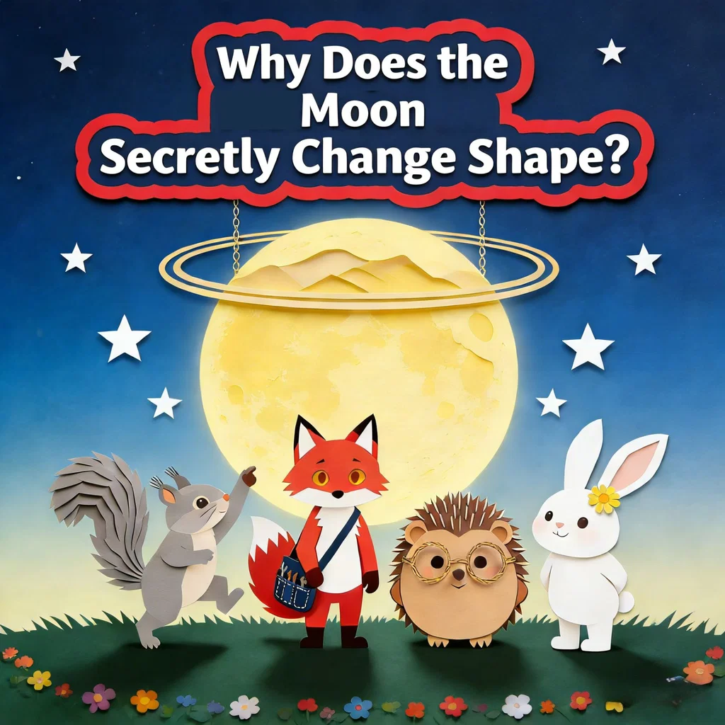 Why Does the Moon Secretly Change Shape?