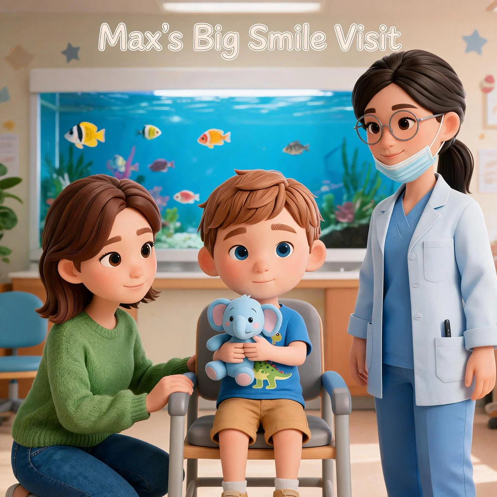 Max's Big Smile Visit