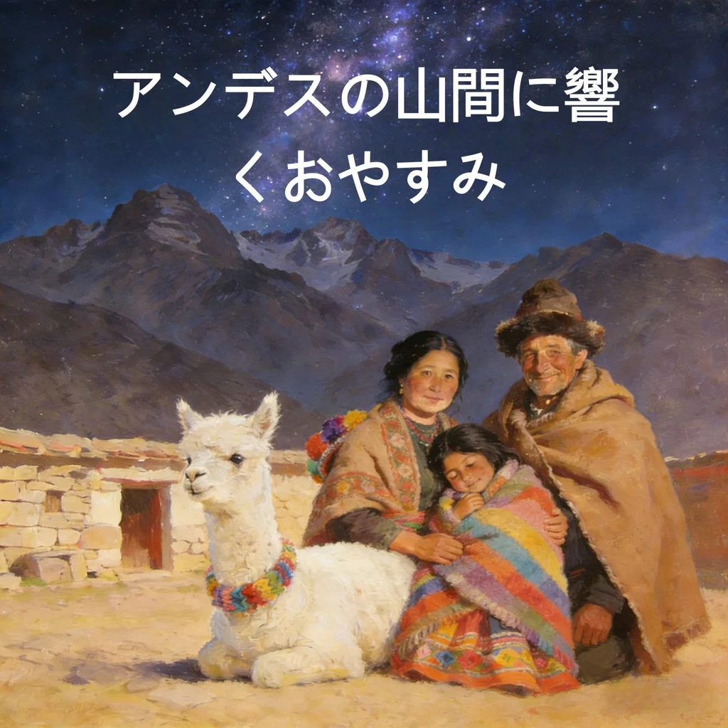 アンデスの山間に響くおやすみ