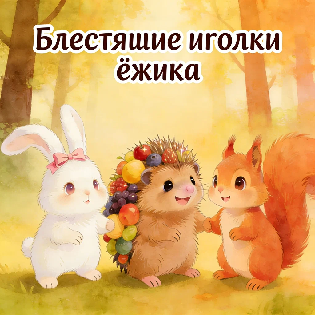 Блестящие иголки ёжика