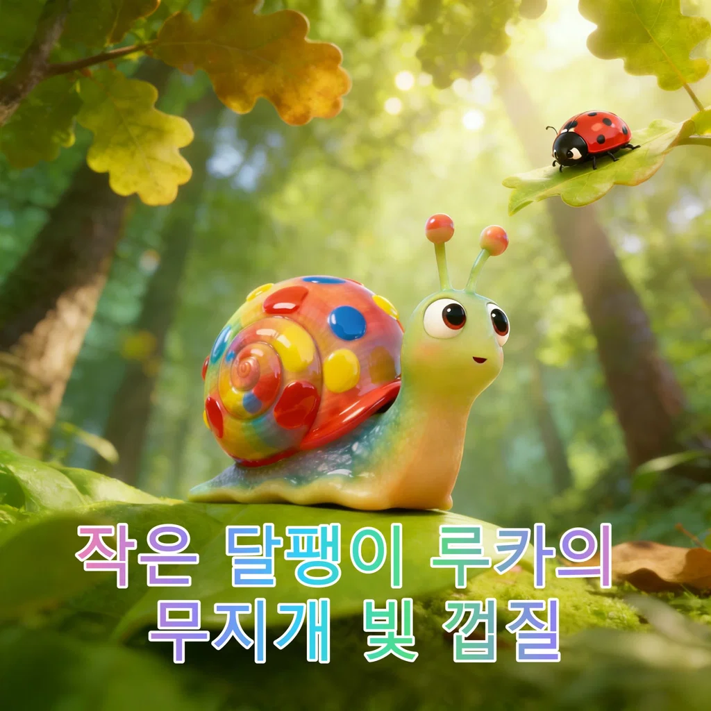 작은 달팽이 루카의 무지개 빛 껍질