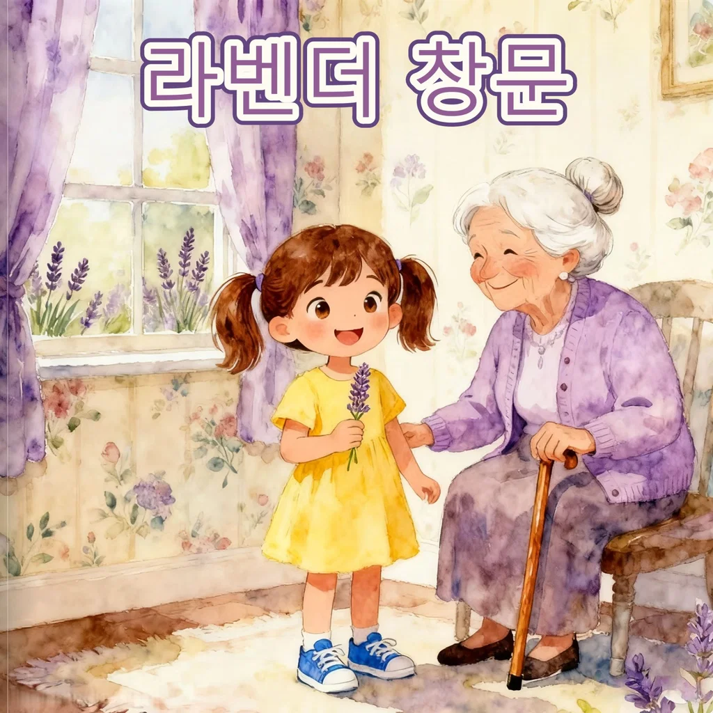 라벤더 창문