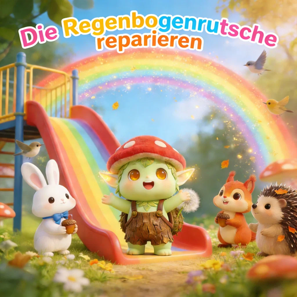 Die Regenbogenrutsche reparieren