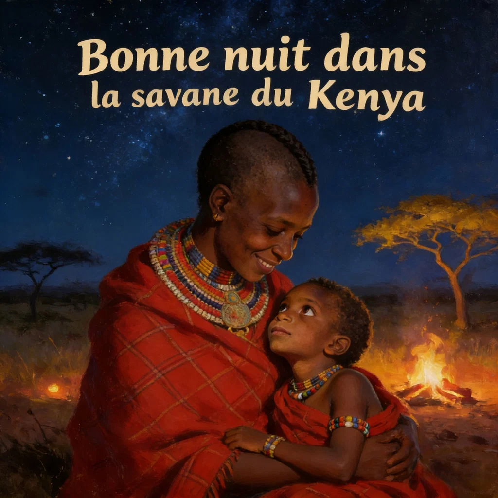 Bonne nuit dans la savane du Kenya