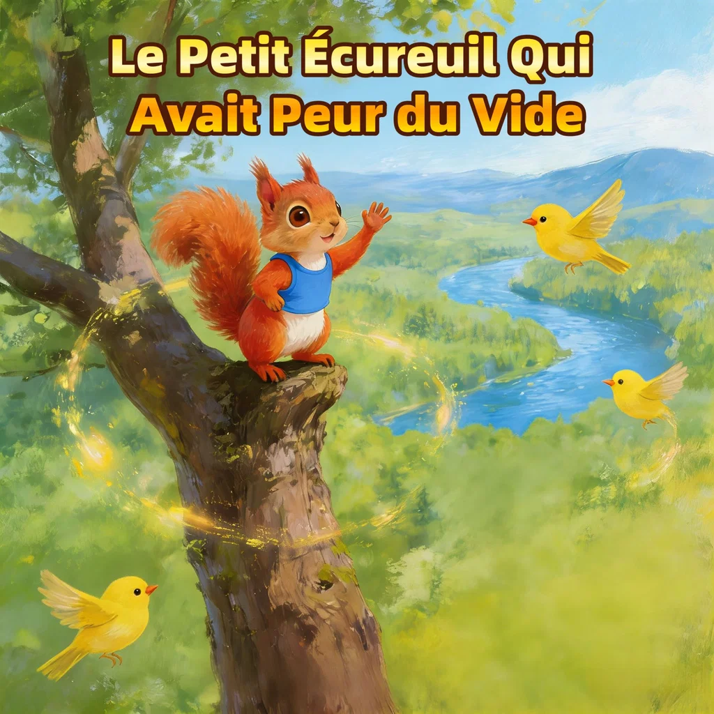 Le Petit Écureuil Qui Avait Peur du Vide