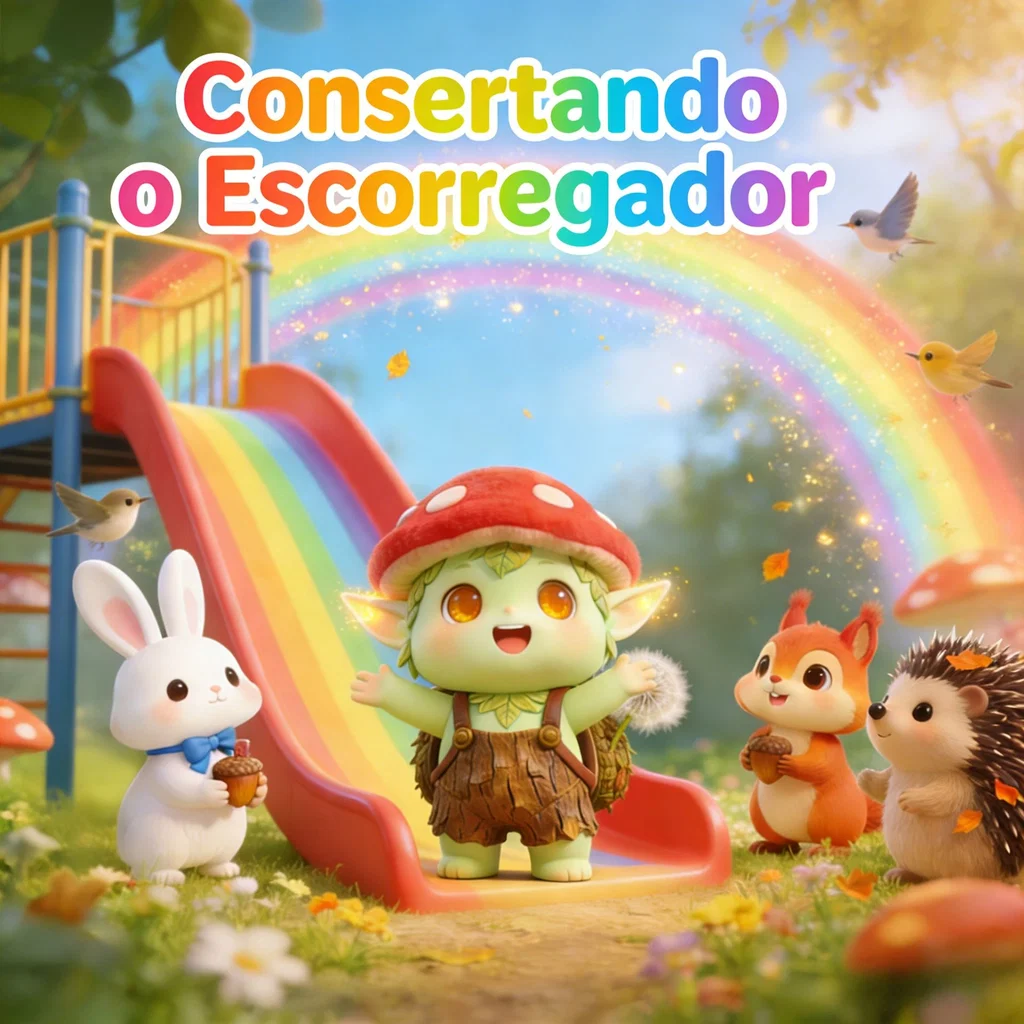 Consertando o Escorregador Arco-Íris