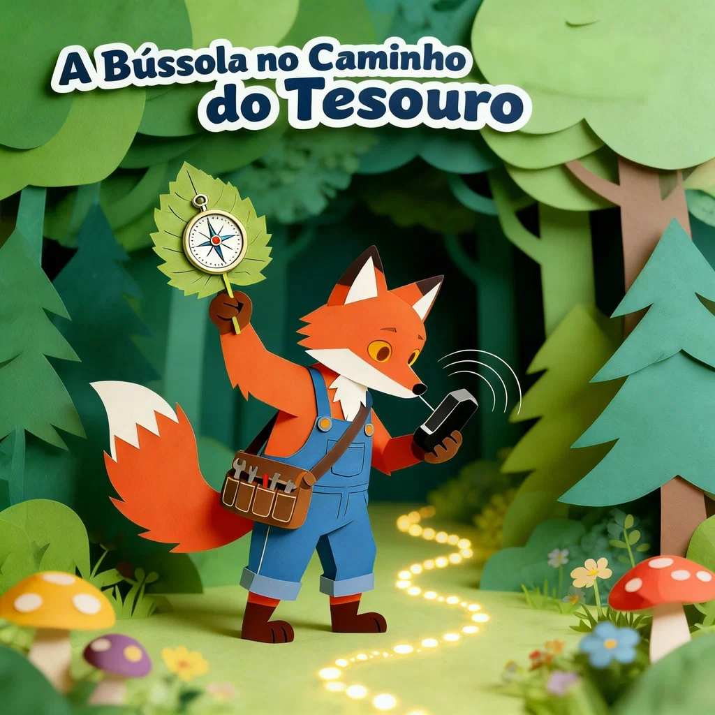 A Bússola no Caminho do Tesouro