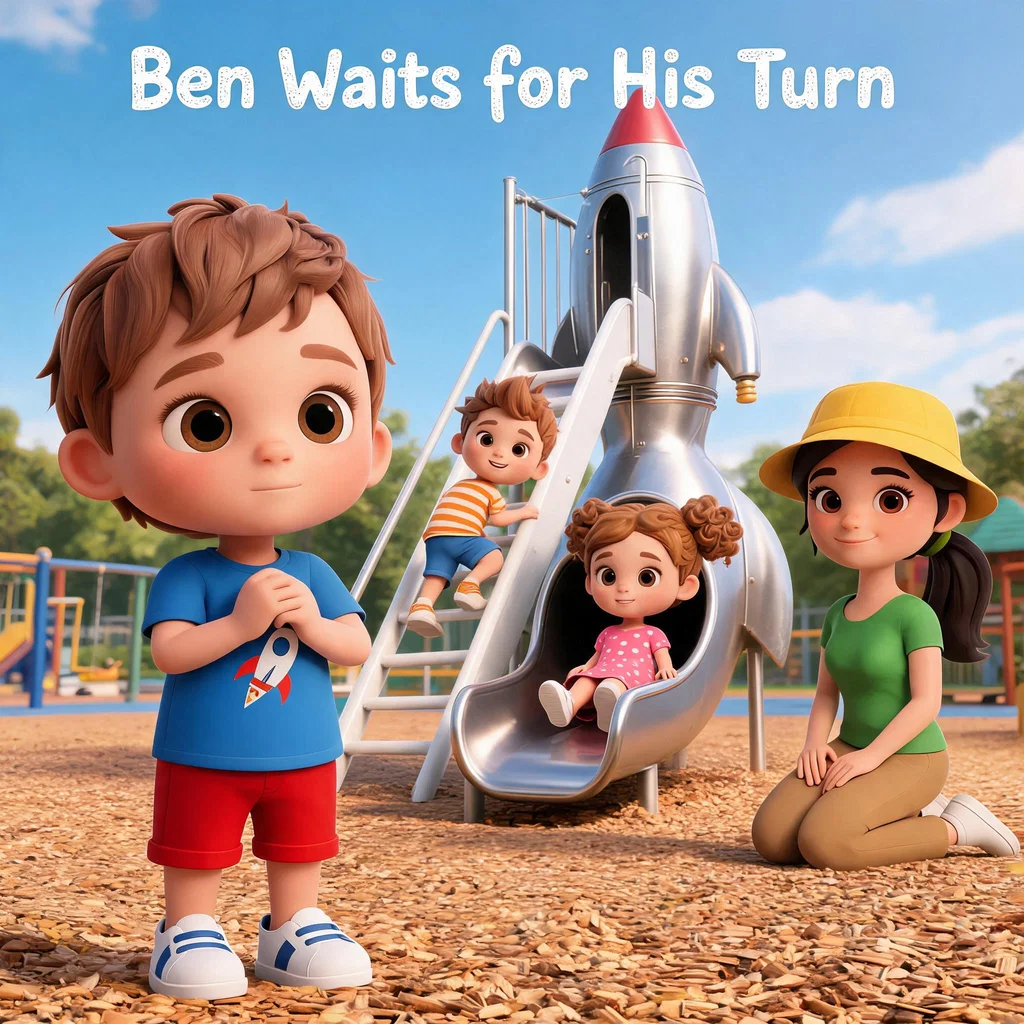 Ben Waits for His Turn