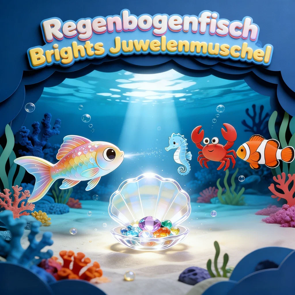 Regenbogenfisch Brights Juwelenmuschel