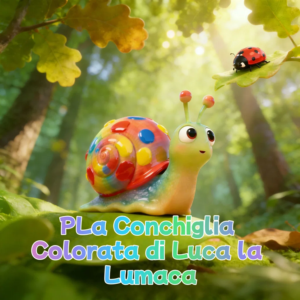 La Conchiglia Colorata di Luca la Lumaca