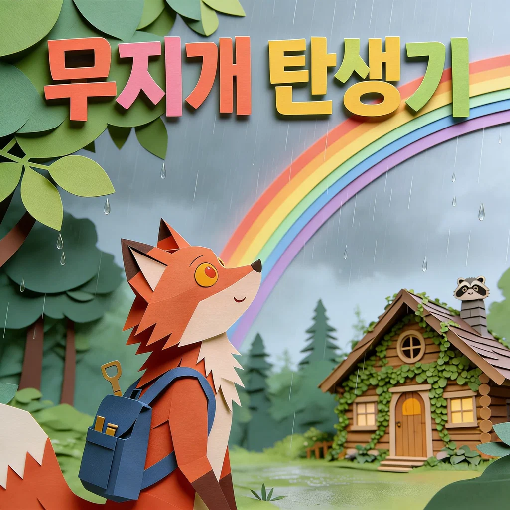 무지개 탄생기