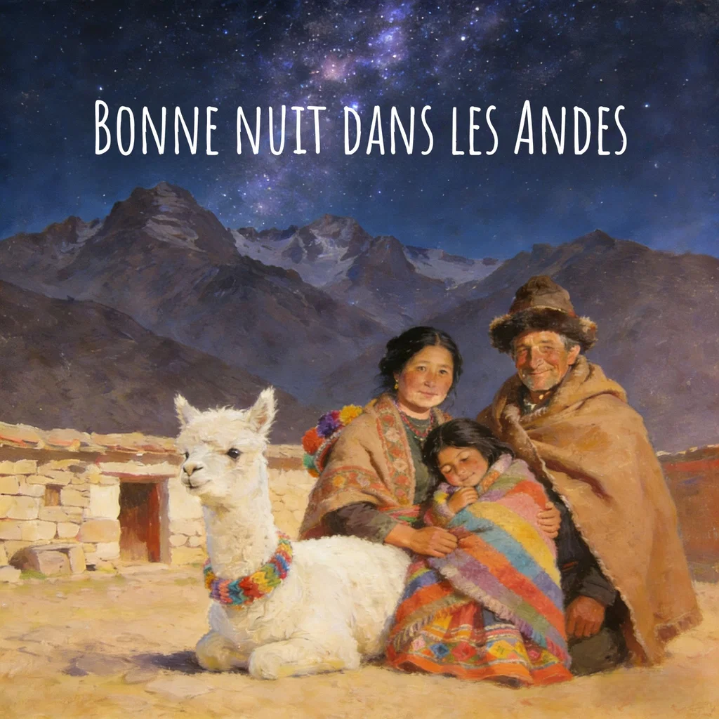 Bonne nuit dans les Andes