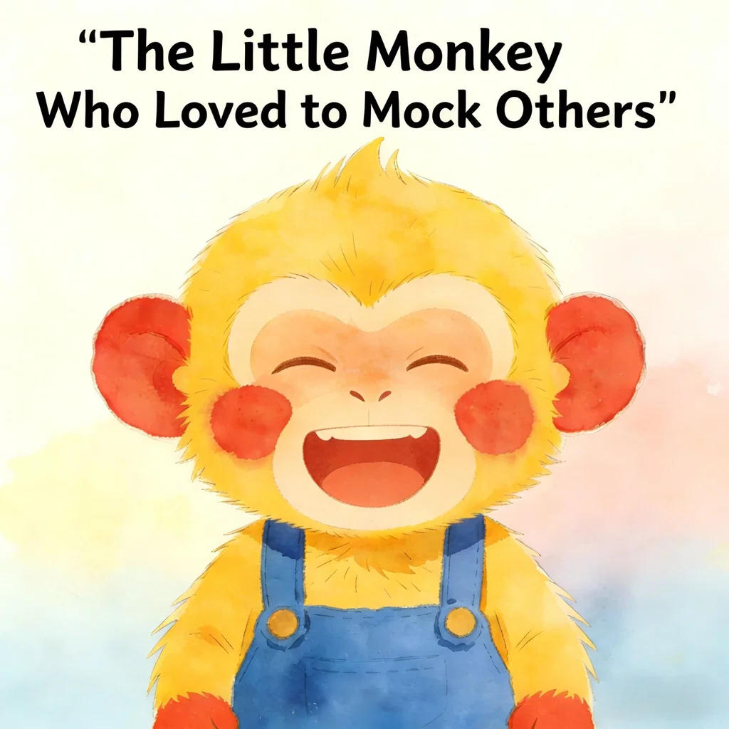 The Little Monkey Who Loved to Mock Others