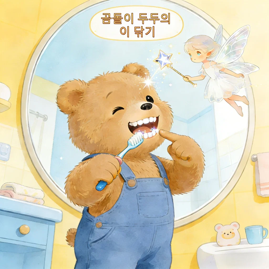 곰돌이 두두의 이 닦기