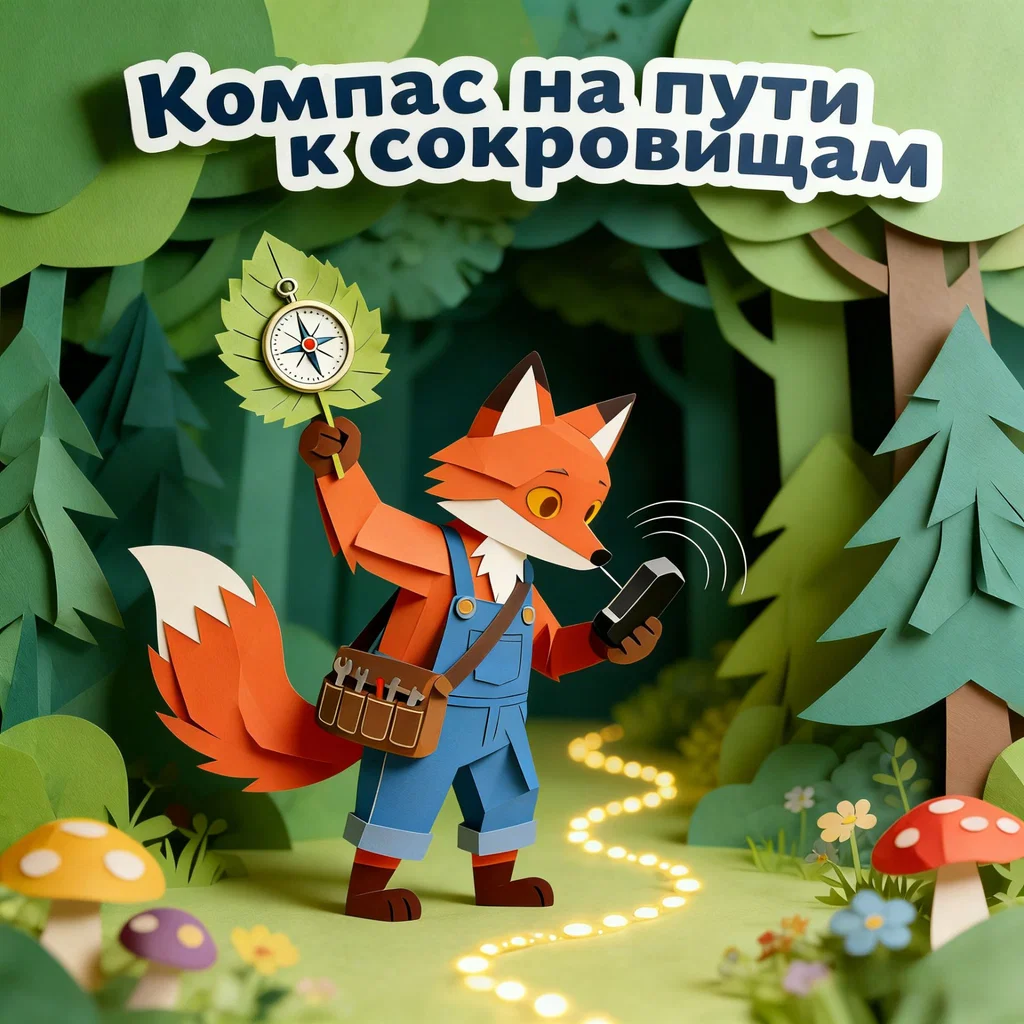 Компас на пути к сокровищам