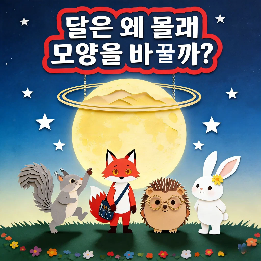달은 왜 몰래 모양을 바꿀까?