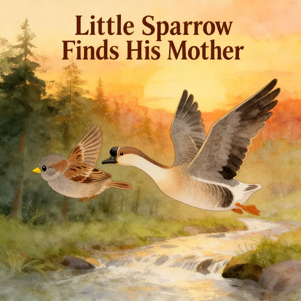 Little Sparrow Finds His Mother
