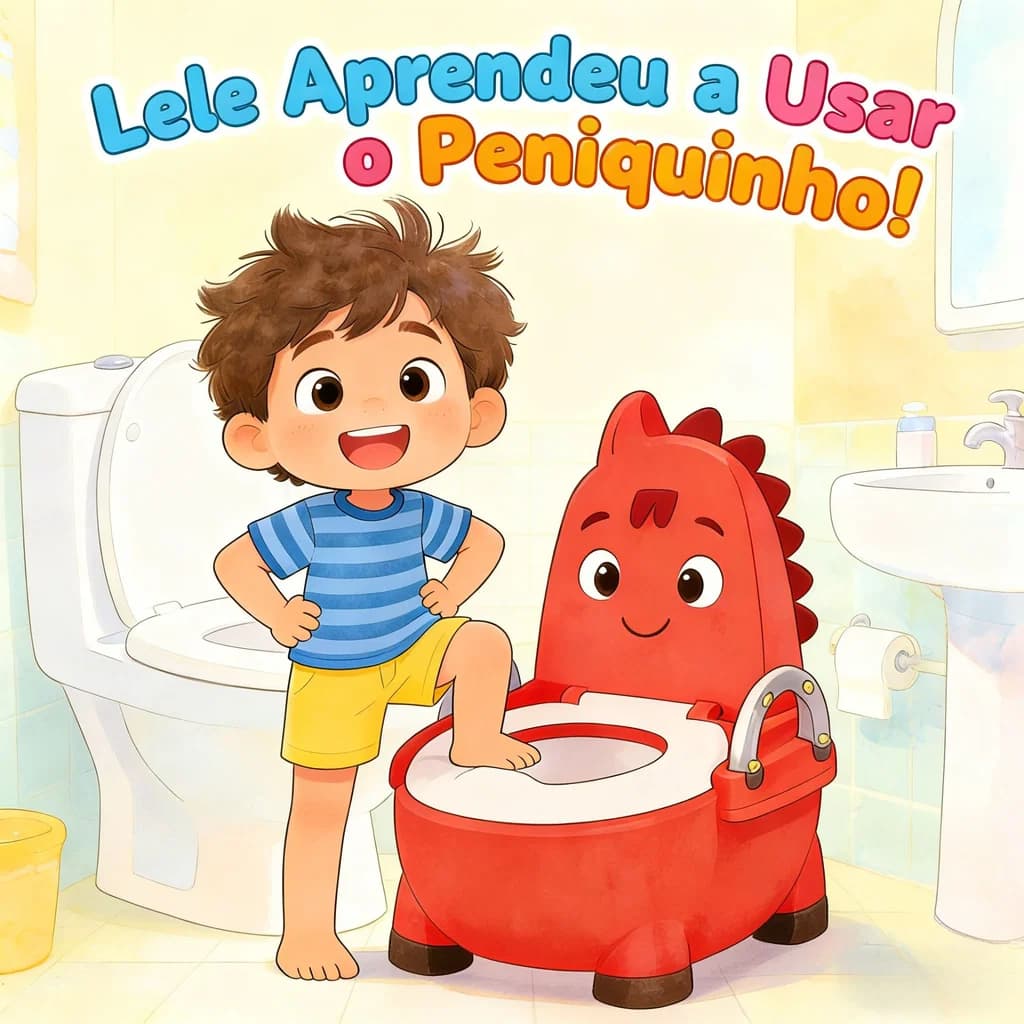 Lele Aprendeu a Usar o Peniquinho!