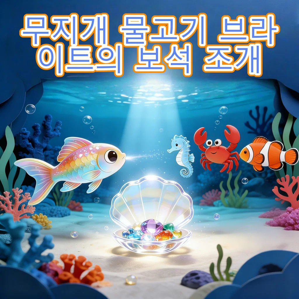 무지개 물고기 브라이트의 보석 조개